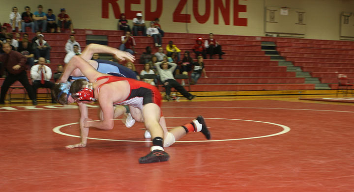 Wrestlers fall to Cedar Falls and C.R. Jefferson - Slide Show