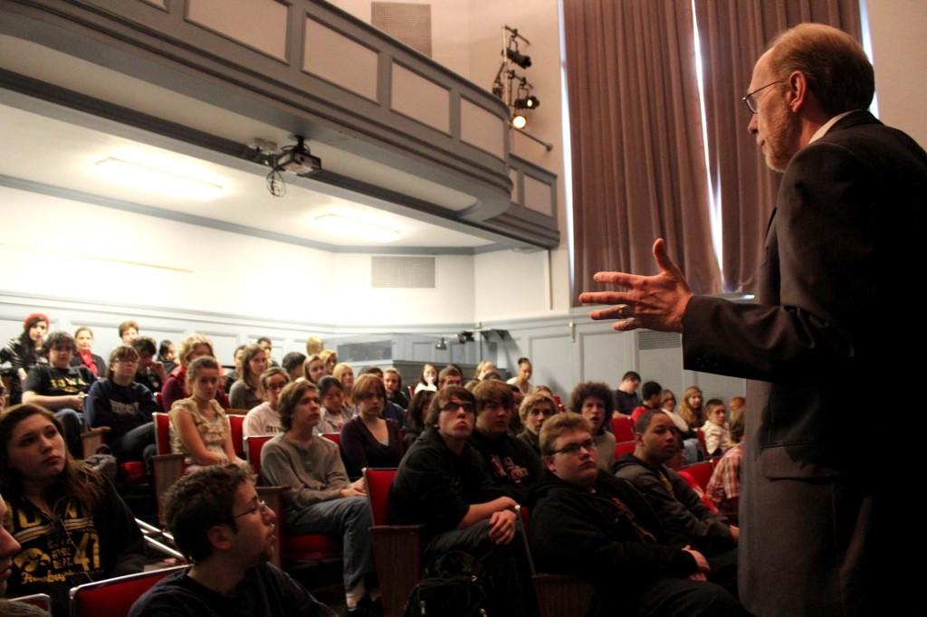 Congressman Loebsack Speaks to A.P. Classes About Life in Politics