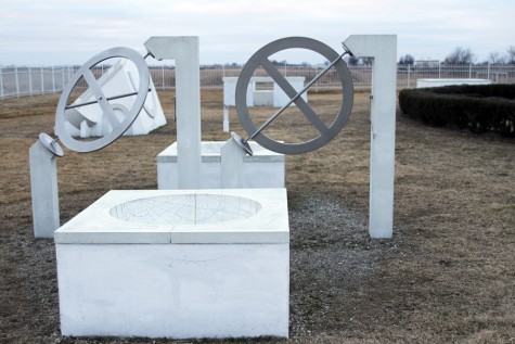 Astronomical instruments at the observatory in Vedic City, located on the outskirts of Fairfield.