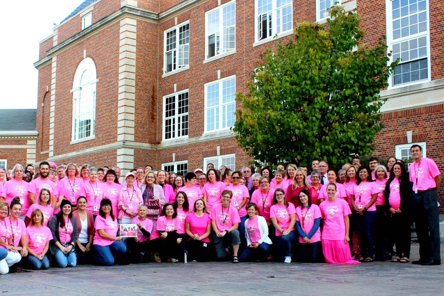 Super+Ann+and+the+logo+of+The+Little+Hawk+were+featured+on+the+pink+shirts+supporting+Hanrahan.