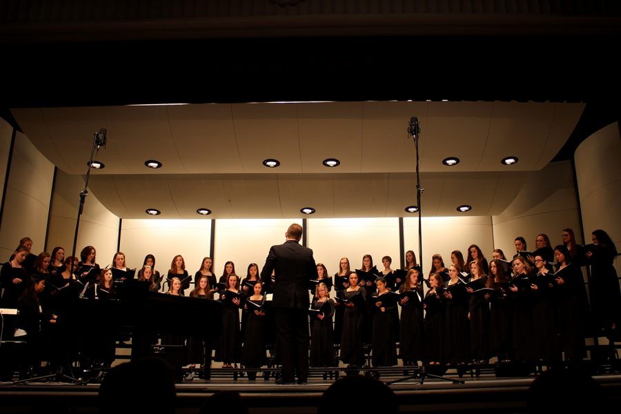 Each City High Choir performs in their first concert of the year.