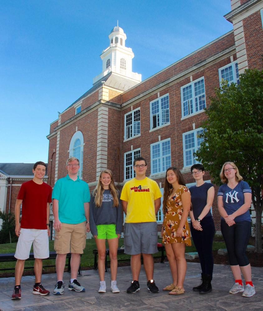Quenton Max, Jakob Roggy, Gabriel McCormick, Max Meyer, Eden Knoop, Evelyn Smith, and Mary Liebig were selected as National Merit Semi-finalists