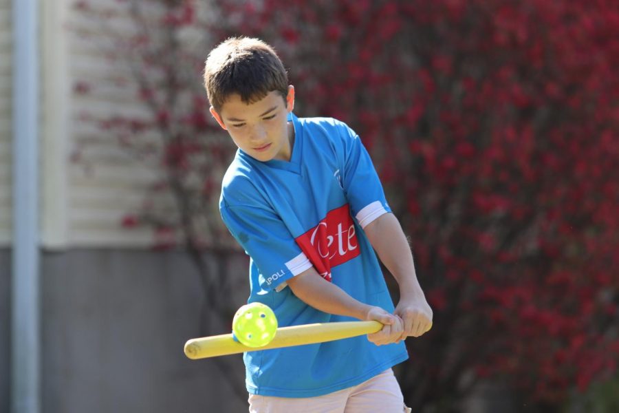 Rocco Zollo 21 is a member of the WIFFLE Ball team the Left Field Bombers. 