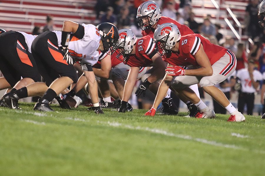 Ames lines up against City.