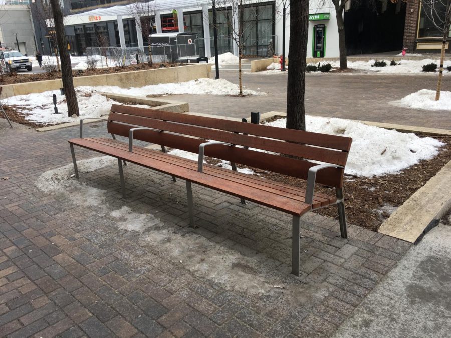 Downtown Benches Cause Controversy