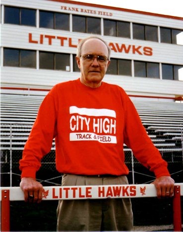 Legendary City High boys track coach John Raffensperger 