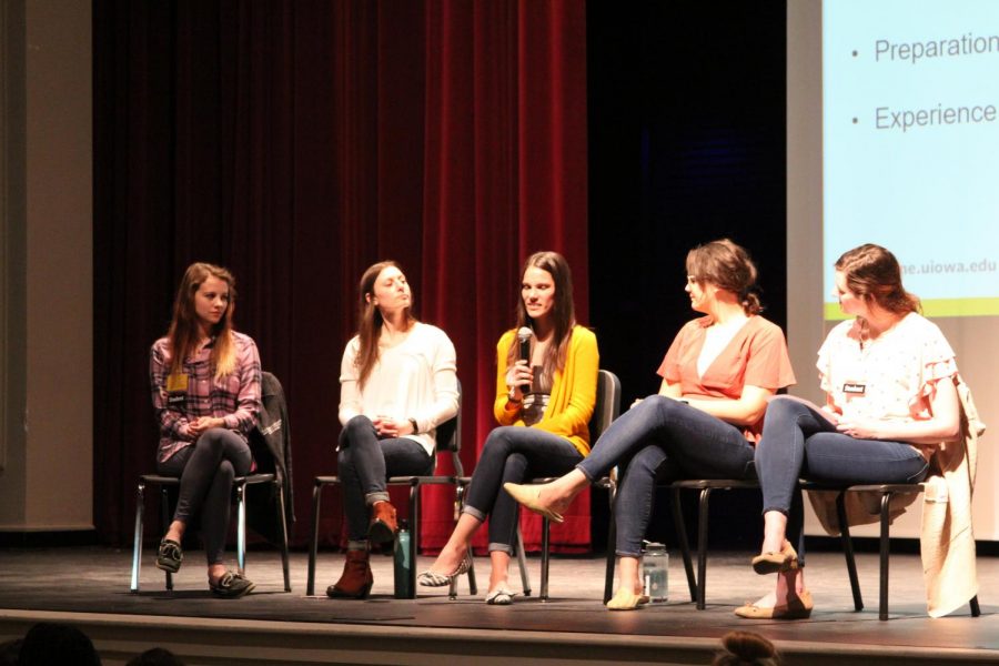 Left to right; Morgan, Leah, Emily, Hannah, Emily