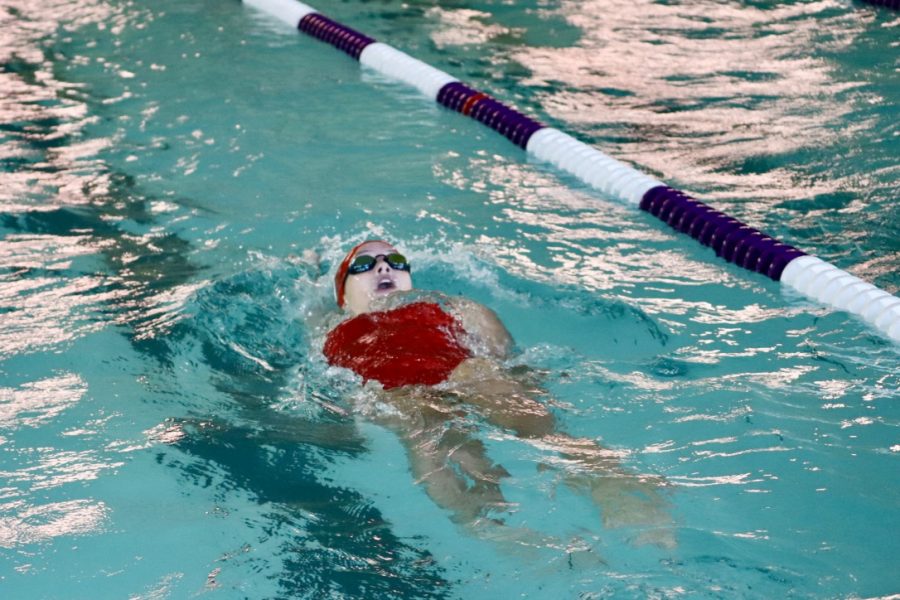 The Little Hawk swim team kicked off the season strong with a win against Dubuque Hempstead.
