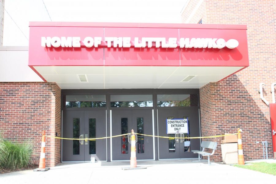 The gym doors will be closed for multiple years as construction work is done.