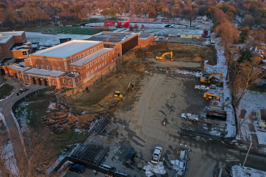 Construction zone on November 14. 