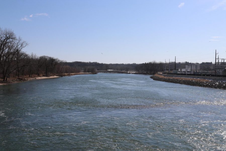The Iowa River is about 330 miles long, starting in northcentral Iowa and flowing past Iowa City on its way to the Mississippi River.