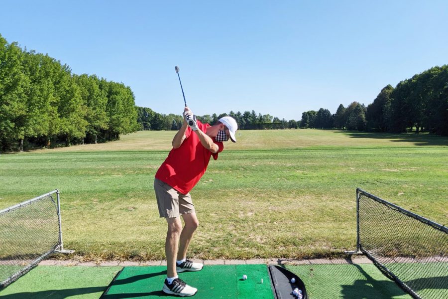 Members of the City High boys golf team are allowed to play golf for free at the Pleasant Valley Golf Course while in-person practices are cancelled.