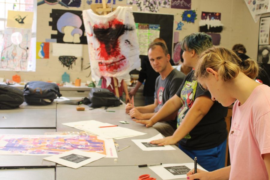 Art Club Gets New Screen Printing Materials