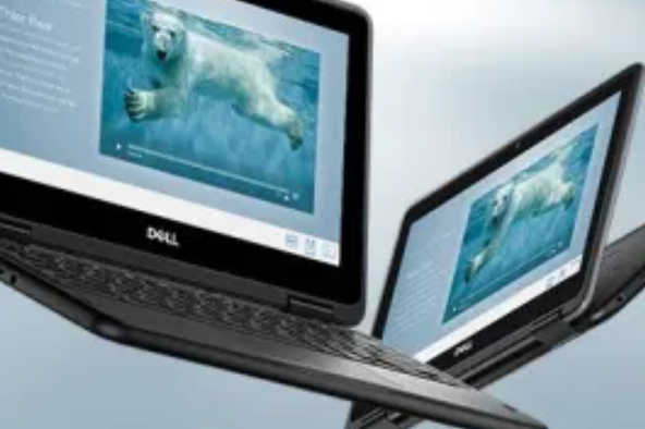 Features of the new Chromebooks include: a rear facing camera and a touch screen.