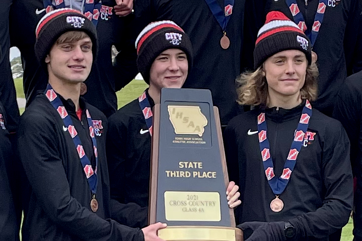Boys Cross Country Places 3rd at State