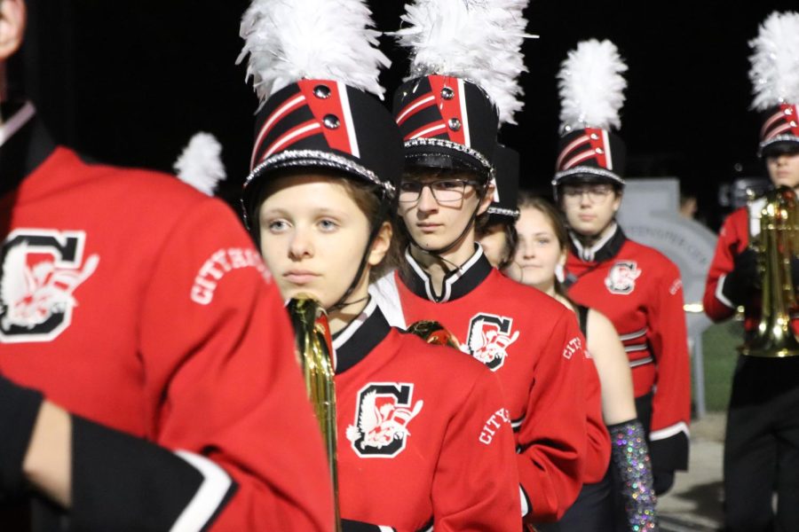 Marching+band+and+color+guard