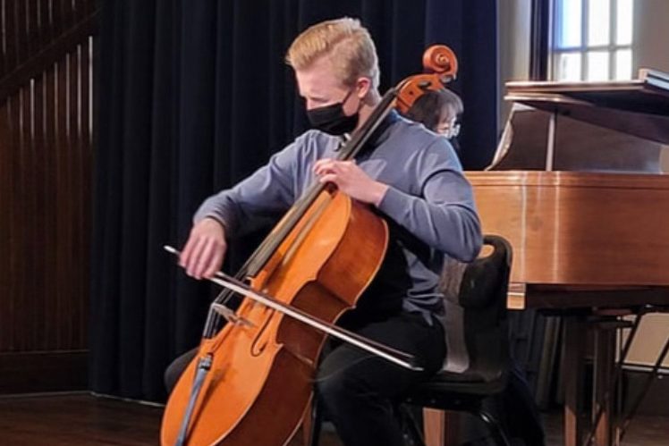 Zeithamel spent part of his summer at the prestigious Interlochen Arts Camp