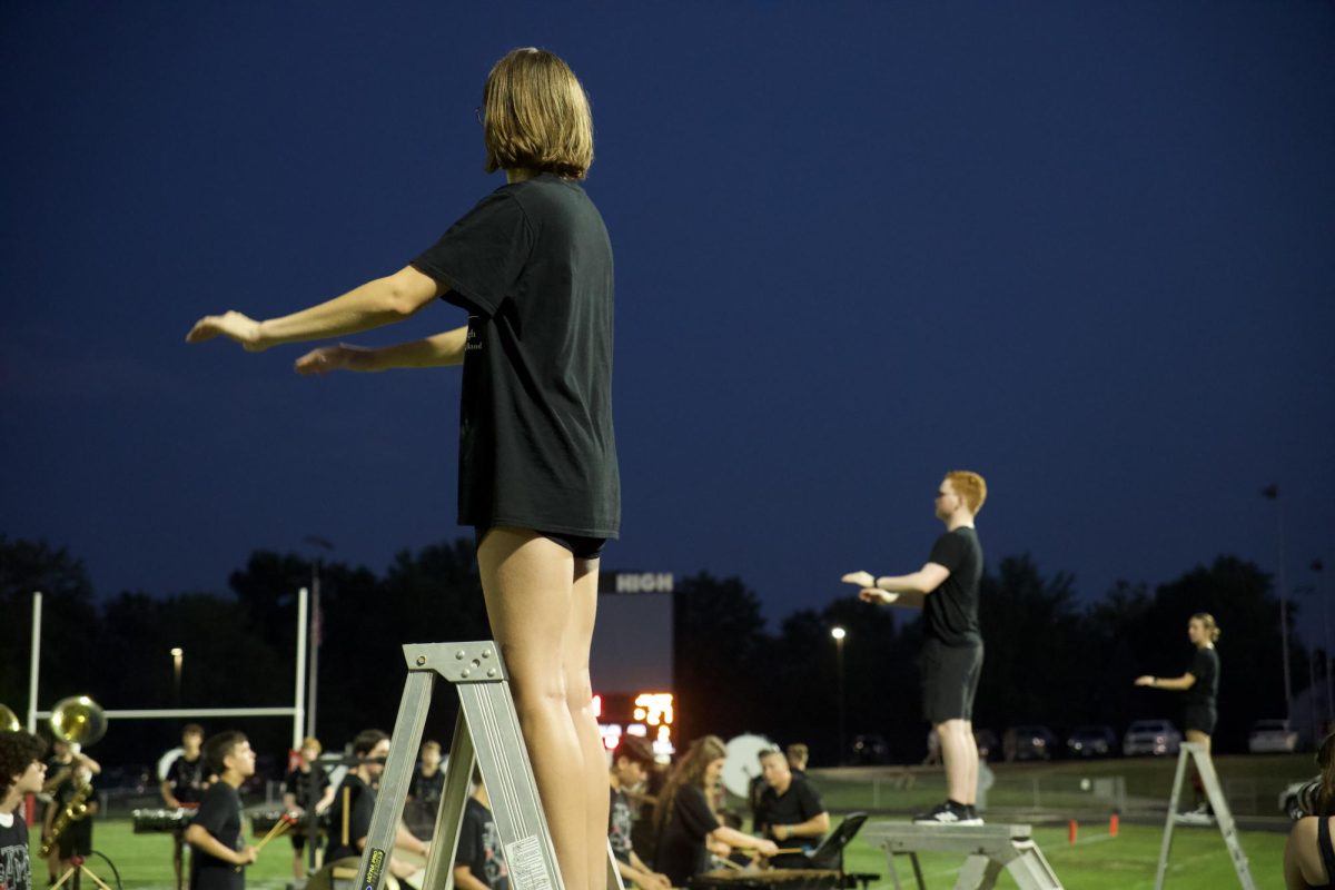 McKay, Kenyon, and Owens conduct at the first game of the year