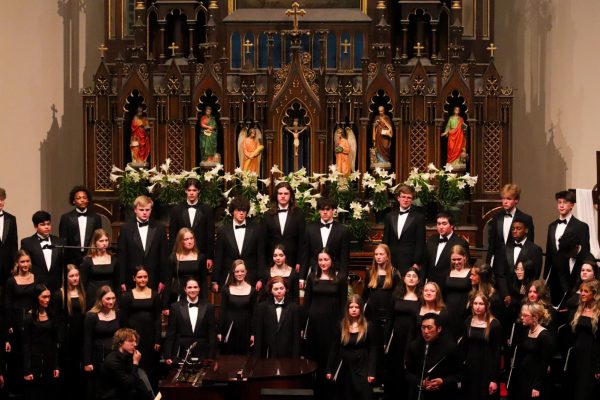 Concert Choir performs at St. Mary’s Church to conclude the Cathedral Concert  