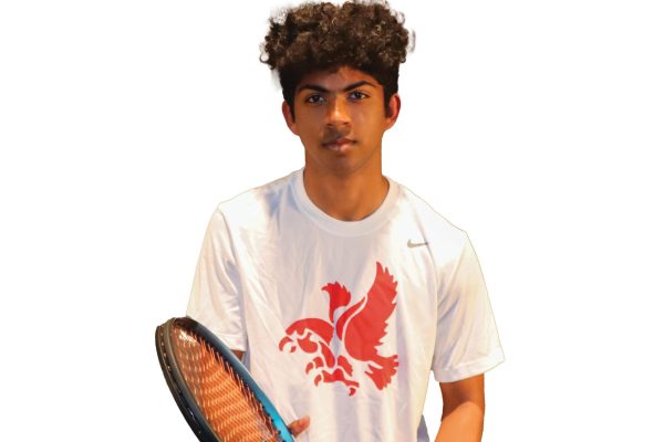Abhay Anil 25 heads into the 2024 tennis season ranked 10th in the state.