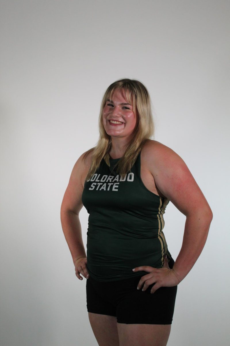 Rachel Haack '26 take photos on her visit to Colorado State University