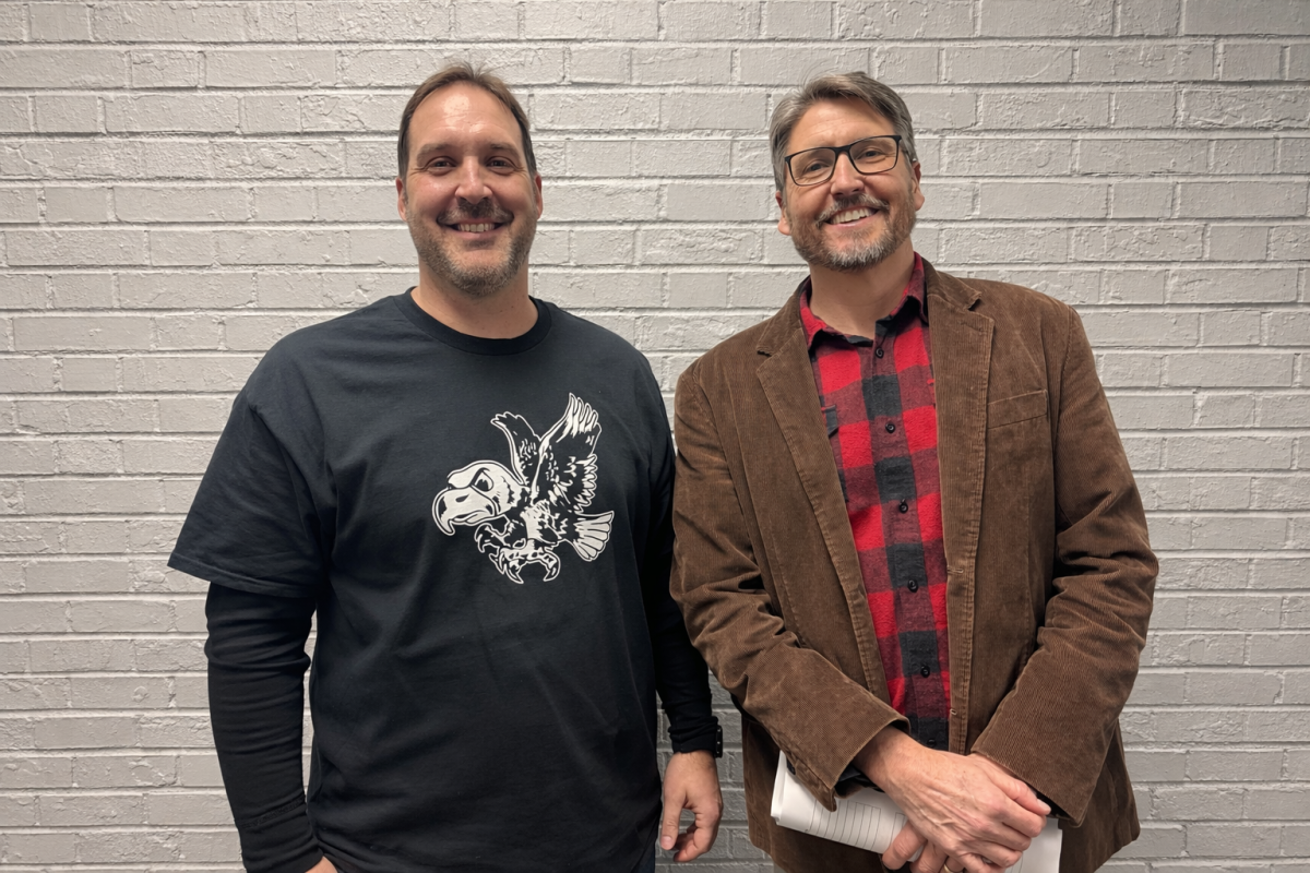 Joe Wilcox and AJ Leman will be teaching AP Cybersecurity and AP Business next school year, respectively. 